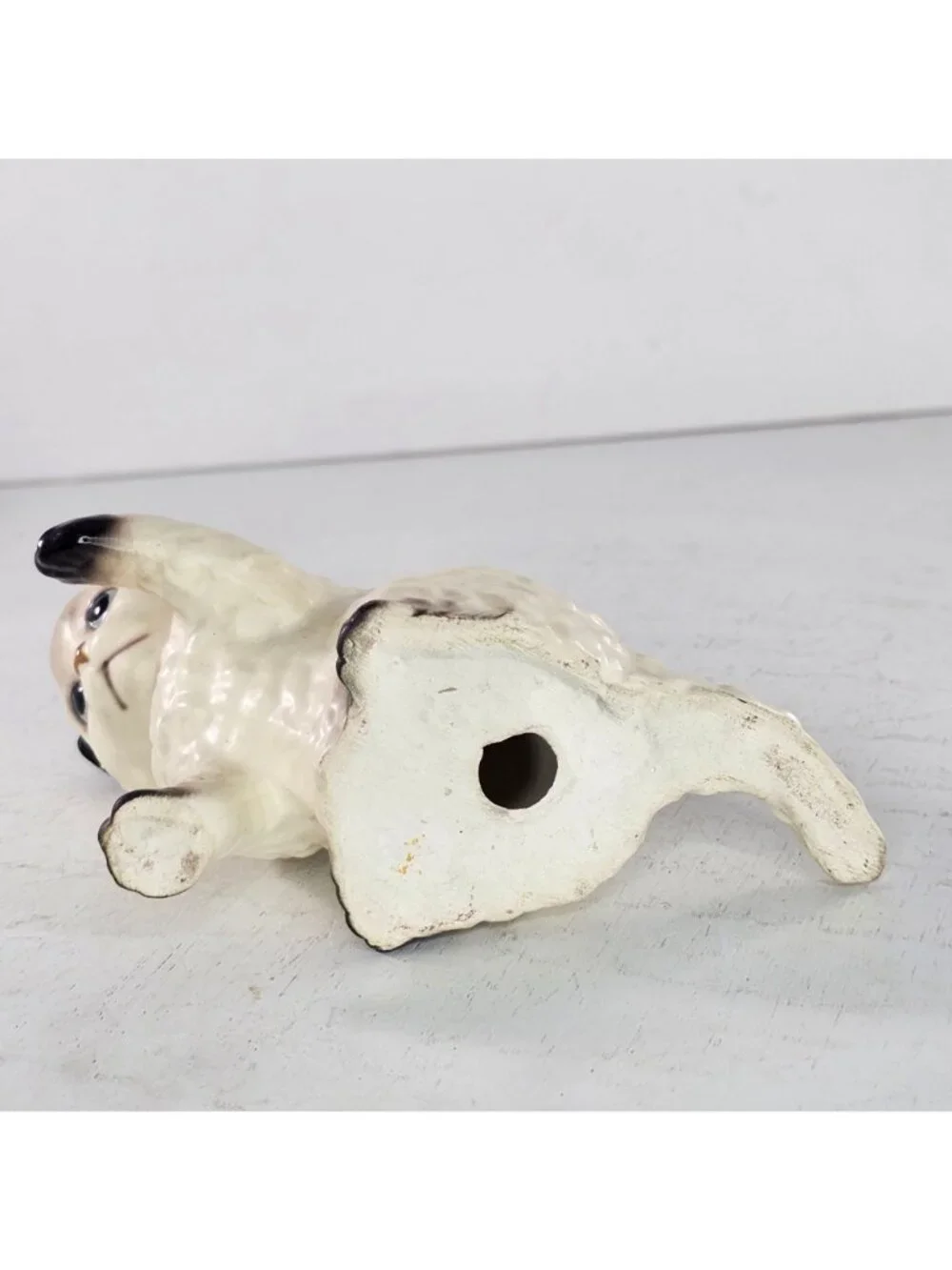 Hagen Renaker DW Glitter Persian Kitten Cat Figurine Designer's Workshop CHIP
